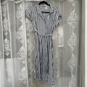 Midi Shirt Dress / Beach Cover-up